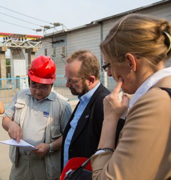 Visita a clientes en China